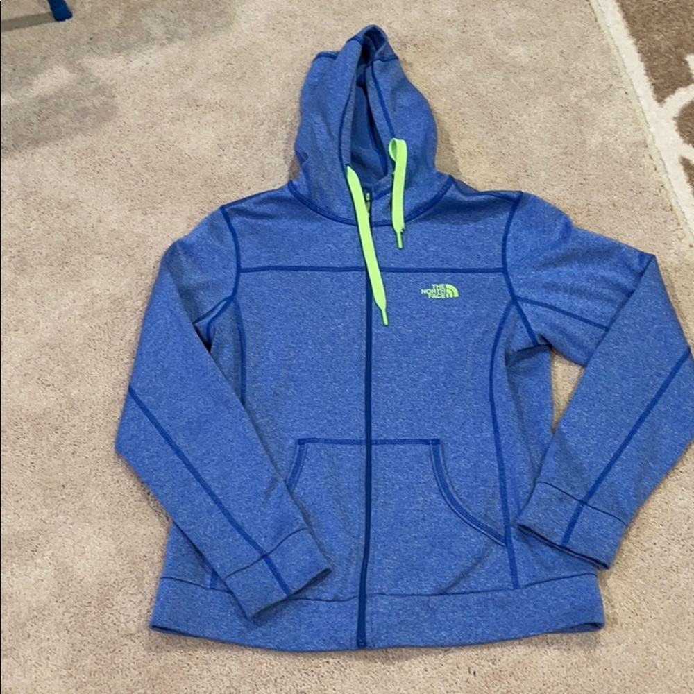 The north face women’s zip up sweatshirt